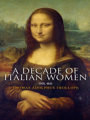 cover image of A Decade of Italian Women (Volume 1&2)